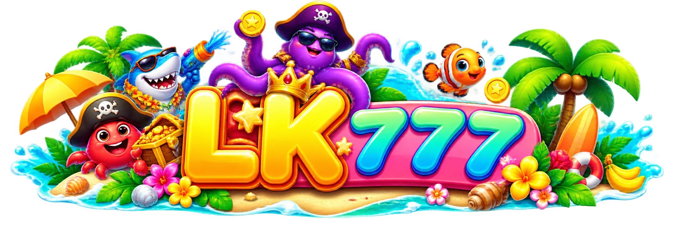 Logo header lk777 — navigasi platform unduh APK Android Indonesia